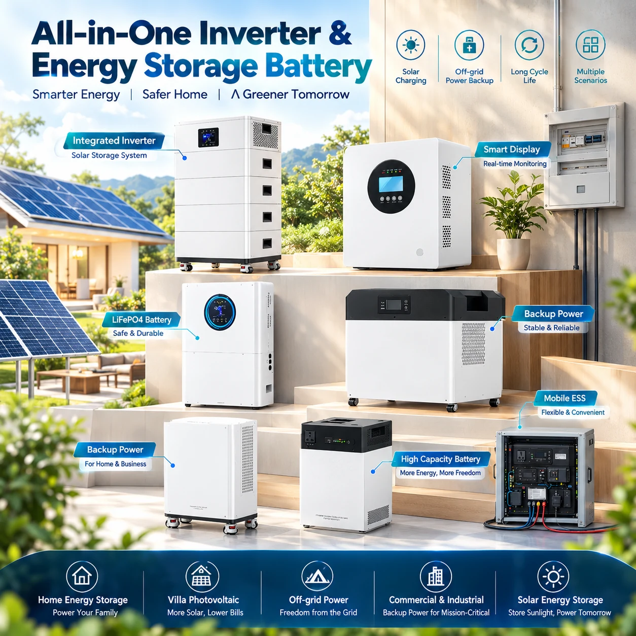 All-in-one ESS product family